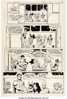 George Perez and John Beatty Justice League of America #192 Story Page 2 Original Art (DC, 1981).... | Heritage