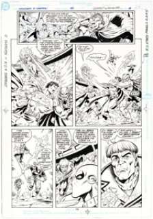 Tom Grummett And Doug Hazlewood | Adventures of Superman #488 Story Page 19 Original Art (DC, 1992). | Heritage