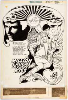 Tony DeZuÃ±iga - Young Romance #167 Complete 10-Page Story Original Art (DC, 1970).