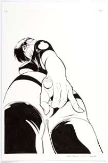 Jimmie Robinson - Bomb Queen #1 Vol. 7 Cover Original Art (Image, 2011).