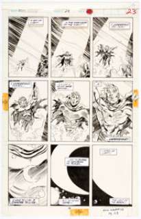 Ron Garney And Tom Palmer | Marc Spector: Moon Knight #28 Story Page 17 Original Art (Marvel, 1991). | Heritage