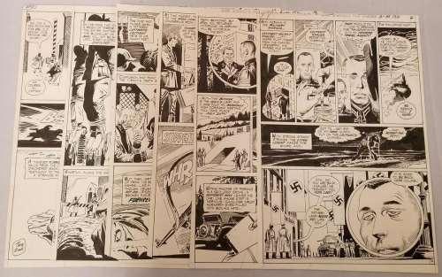 Star Spangled War Stories #156, Orig Art, 6 Pages | Weiss Auctions