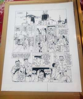 Delitte,  Jean-Yves | Planche originale (p.7)  - Les Nouveaux Tsars T1 | Catawiki