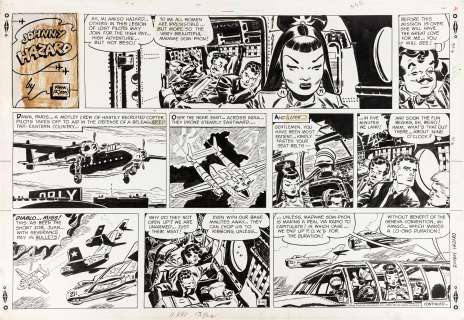 Robbins Frank - "Johnny Hazard - Flying Legion", 1962