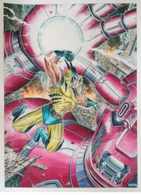 Giorgio Comolo Original Comic Art Drawing Wolverine Commission Large 16x20 | eBay US (Buy It Now)