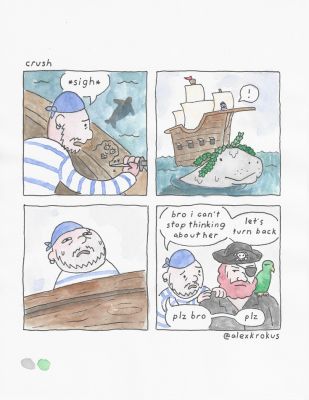 Alex Krokus | crush | Athenaeum Comic Art