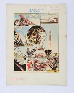  - Dan Dare original artwork painted and signed by Frank Bellamy for The Eagle Vol