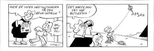 Wow | Momsemor Butleren, strip 5227 | ComicArt.dk