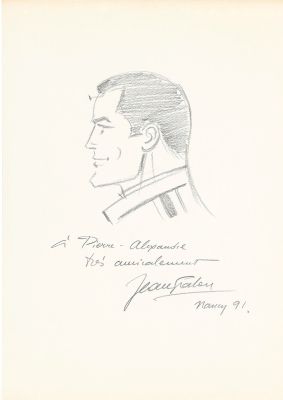 Graton | Michel Vaillant, illustration à la mine de plomb… | AZ auction