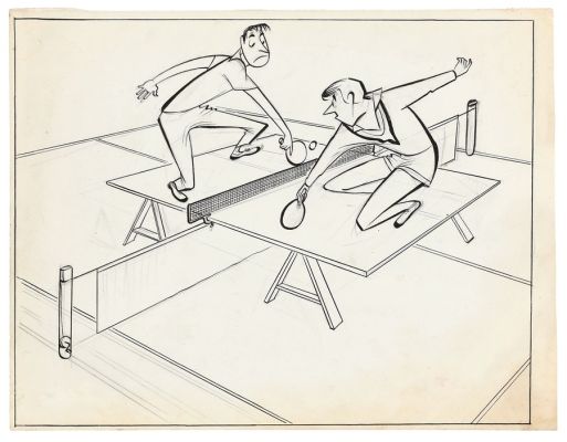 Sempé | Lot 088 - Illustration à l’encre de Chine et à la mine de… | AZ auction