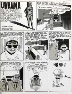 Daniel Clowes | Uwanna | Todd Hignite Comic Art