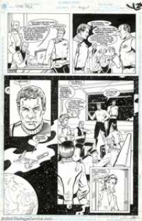 Tom Sutton and Ricardo Villagran - Original Art for Star Trek #11, page 22 (DC, 1985). Tom Sutton and Ricardo - | Heritage