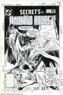Rich Buckler and Dick Giordano - Original Cover Art for Secrets of Haunted House #39 (DC, 1981). The King of the - | Heritage
