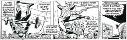 Larry Lieber - Original Comic Strip Art for The Amazing Spider-Man Dailies, Lot of 25 (King Features Syndicate, - | Heritage