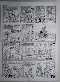 Vandersteen, Willy | Originele pagina (p.14)  - Suske en Wiske  - De wervelende waterzak  - (1988) | Catawiki