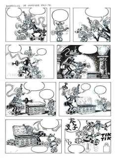 Brugman, Gideon | Original page (p.14)  - Ambrosius  - De Vampier | Catawiki