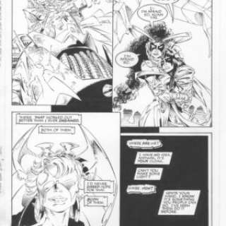 Greg Capullo | ANGELA – ISSUE 2 – PAGE # 19 – ORIGINAL ART PAGE | Greg Capullo