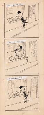 Zbigniew Lengren (1919 - 2003) | Zbigniew Lengren | Profesor Filutek, komiks prasowy, około1955 | Desa Unicum