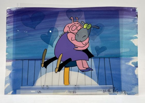 Lot 89 - A multi-layered animation cel from series 5 episode 4 of Henrys Cat… | misc / divers