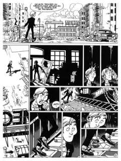 Gazzotti. Bruno. (Né En 1970...) | GAZZOTTI. Bruno. Â« Soda Â». Encre de Chine noire pour la planche 30&hel | Tessier Sarrou