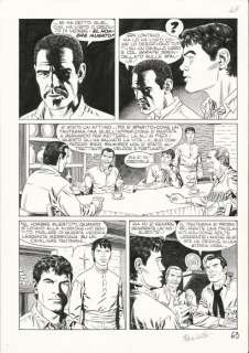 Civitelli, Fabio | Original plate, 47th, "Tex: La cavalcata del morto" (2012) | Catawiki