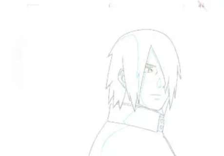 Kishimoto Masashi - Naruto | 886 – Boruto – Sasuke Uchiwa (adulte) – Doga – douga | La Galerie de la Bande Dessinée