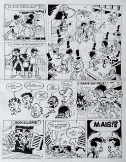 Attribué Ã  Dupa. Planche originale n°21B illustran… | Dagoty