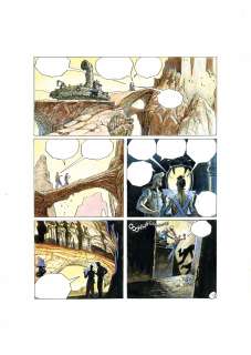 José Ortiz | Burton & Cyb - Excalibur p.3 (Zona 84) | ECC arte y coleccionismo