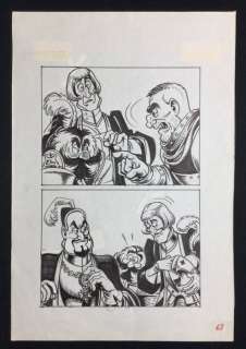 Magnus And Romanini | original plate "La Compagnia della Forca" no. 4 (1977) | Catawiki