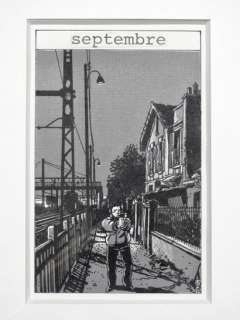 TARDI Jacques Illustration pour l’almanach du crime 1983 de Michel Lebrun et reprise... | Vermot et Associés