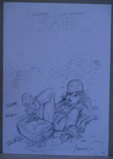 Bosschaert, Jan - Originele schets - Sam integraal 1 | Catawiki