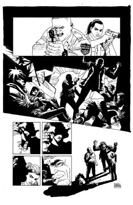 Eduardo Risso | 100 Bullets (U.S anger) issue 1, page 12 | NRisso Art