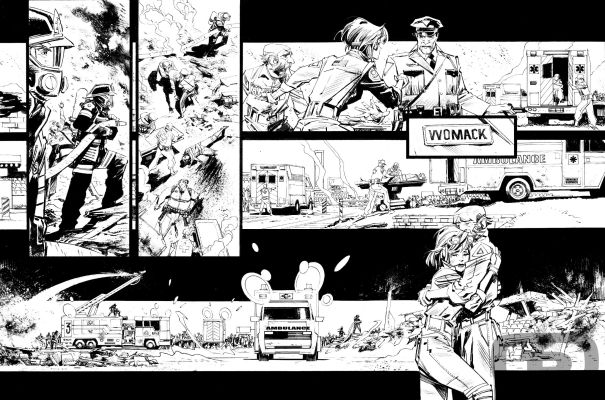 Sean Murphy | The Last Driver, Volume 3, Page 05 - Original Artwork by Sean Murphy | Pulp’s Art
