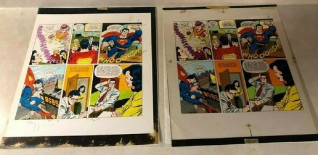 Superman prod art and color guide 1975 MXYZPTLK peter pan LOIS CLARK CREEPO | eBay US (Buy It Now)