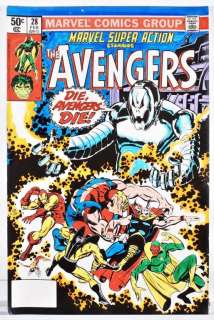 Marvel Comics Marvel Super Action #28 Cover Guide | Bruneau & Co. Auctioneers