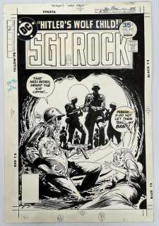1977 Sgt. Rock #310 Cover Art, Joe Kubert | Weiss Auctions