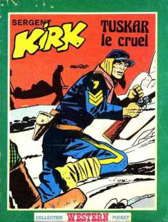 Pratt, Hugo (1927-19... | SERGENT KIRK - TOME 7. TUSKAR LE CRUEL Encre de Chine... | Coutau Bégarie