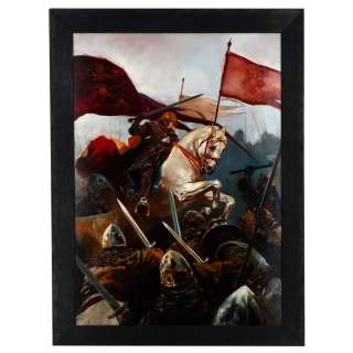 PAOLO GRELLA - Lot #77 - (NÉ EN 1980) Couverture originale de «La sagesse des Mythes Contes et légendes», Lancelot. Tome 2, Le Pays de Gorre....