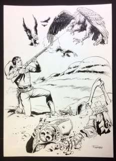 Gamba, Francesco - Original illustration for Tex | Catawiki