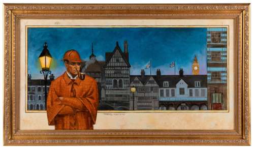 KIDD, Thomas (American, b. 1955). Original artwork for the ...