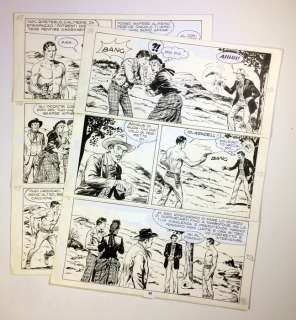 Erio, NicolÃ² - 2x original plates, Tex no. 202 (1977) | Catawiki