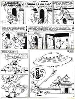 AZARA Jo-El - Planche originale de TAKA TAKATA Gag 78 par Jo-El AZARA