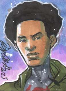 Ryan Odagawa | Miles Morales Sketch Card - Spider-Man Art Drop | TDArt