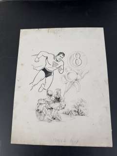 Jack Burnley | Superman Birthday Card Art | RGLArt