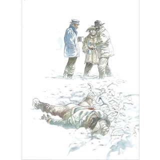 Hermann (Né En 1938). | On a tué Wild Bill. Couverture couleur du tirage de tête édité en 500 exemplaires. Technique mixte : crayon et... | HVMC