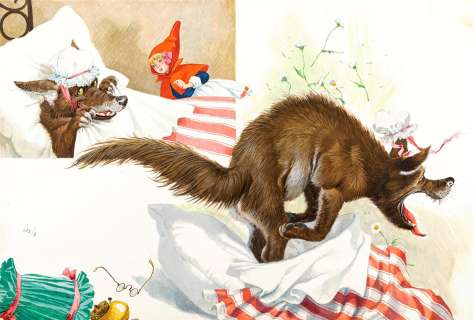 Maraja Libico – "Cappuccetto rosso (Little Red Riding Hood)", 1968 | Urania Casa d’Aste