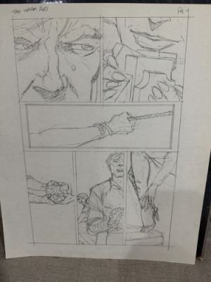 Bernie Wrightson Original Pencil Art Pg 4 “The Warm Red” Hellraiser #1 Epic 1989