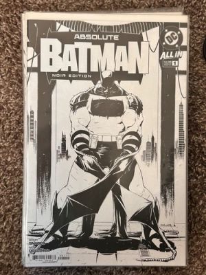 Absolute Batman #1 Rob Israel Two-Face Noir Variant DC Comics 2026 | eBay US (Buy It Now)