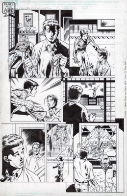 Pat Olliffe | Spider-Man 2 Movie Adaptation Page 40 | Panel Page Art