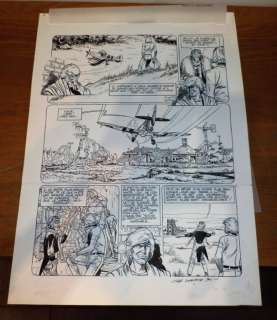 Denayer, Christian - Planche originale - Gord T.2 - Le Spit du Snack - (1988) publier dans le journal de tintin et dans l’album | Catawiki